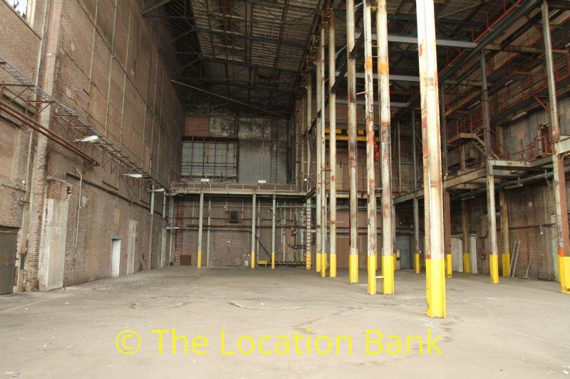 empty deserted factory