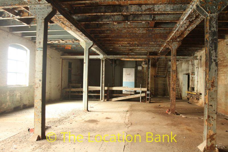 empty deserted factory