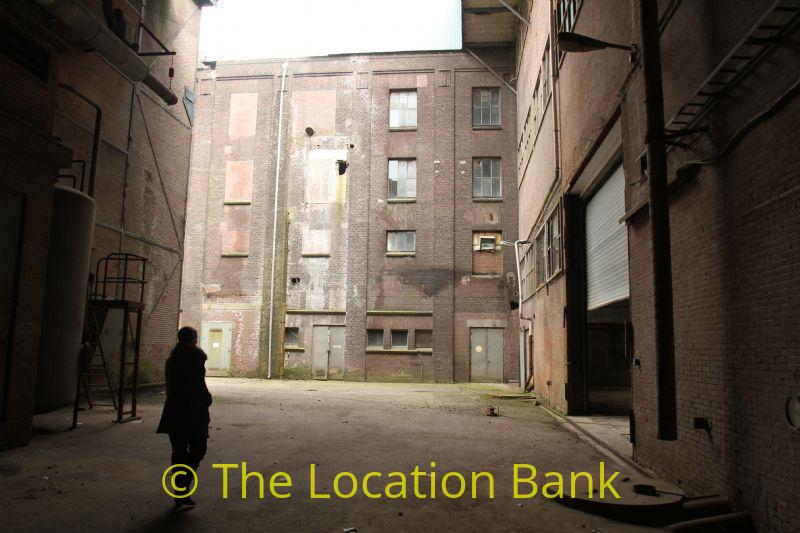 empty deserted factory