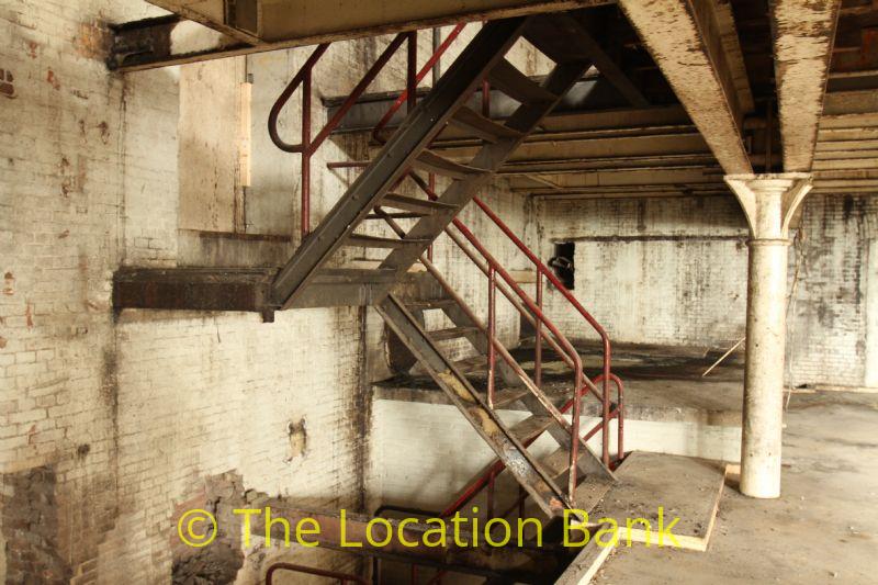 industrial stairway