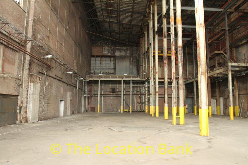 empty deserted factory urban automotive