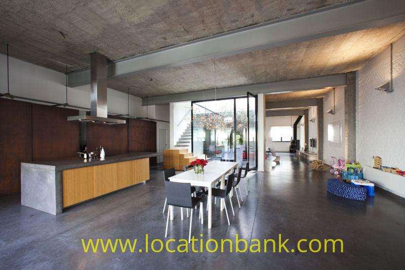 living with open kitchen