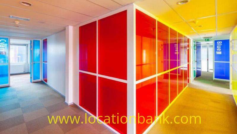 colourful office
