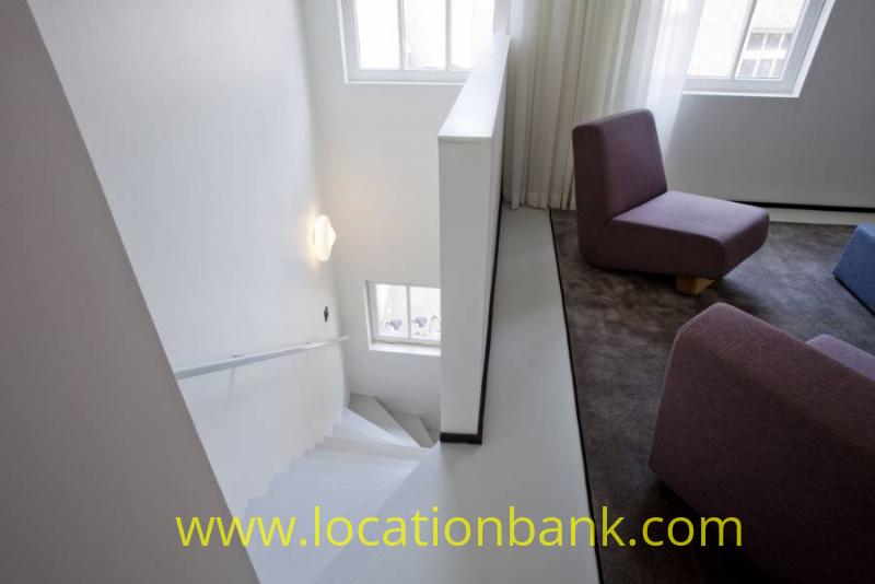 stairs in modern apartment