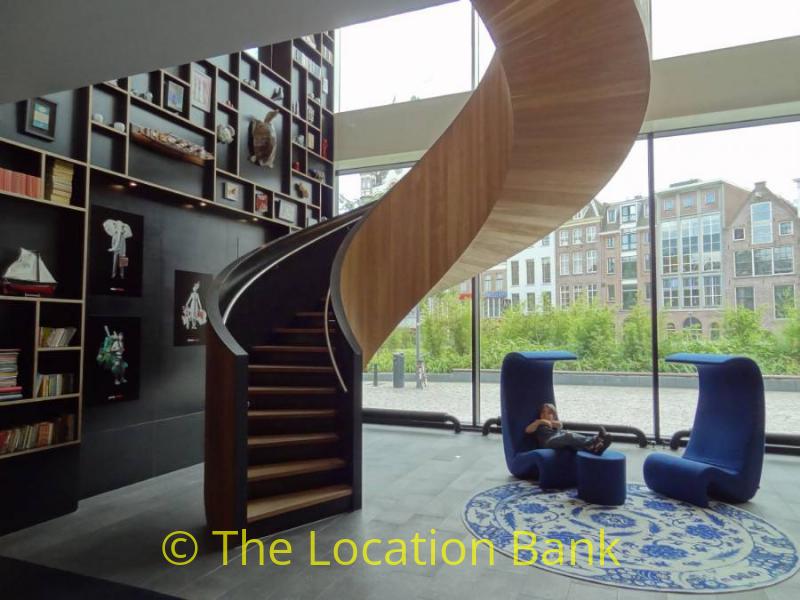 winding staircase or stairs