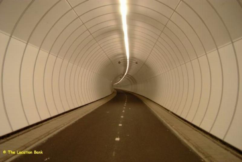 Modern one lane Tunnel