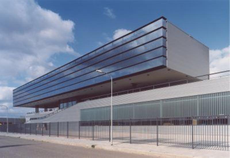 Modern graphic building