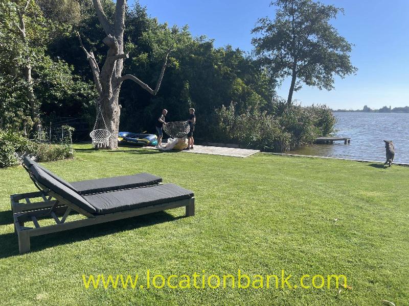garden at waterfront