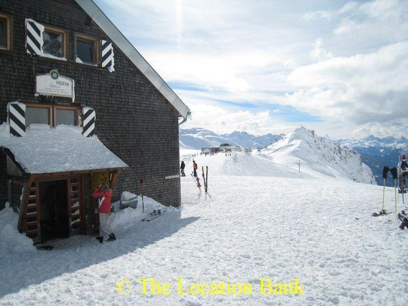 Mountain Hut high in the mountains