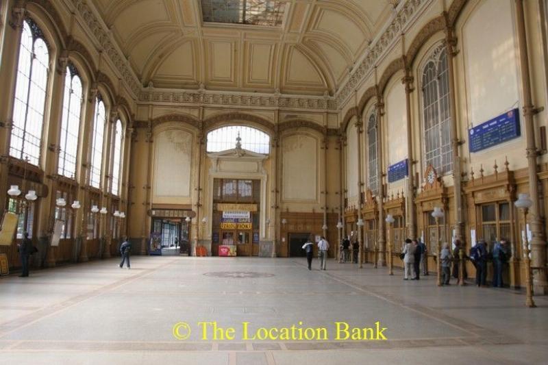 Train station in Hungary