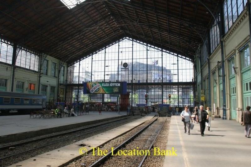 Train station in Hungary