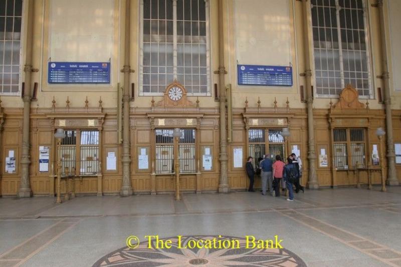 Train station in Hungary