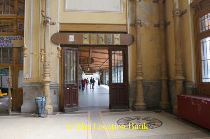 Train station in Hungary