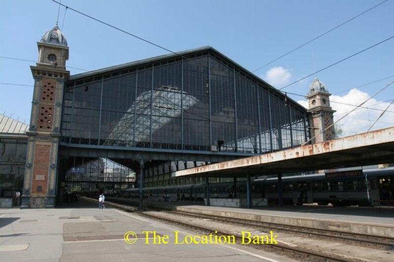 Train station in Hungary