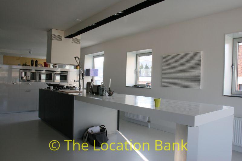 Kitchen in design loft