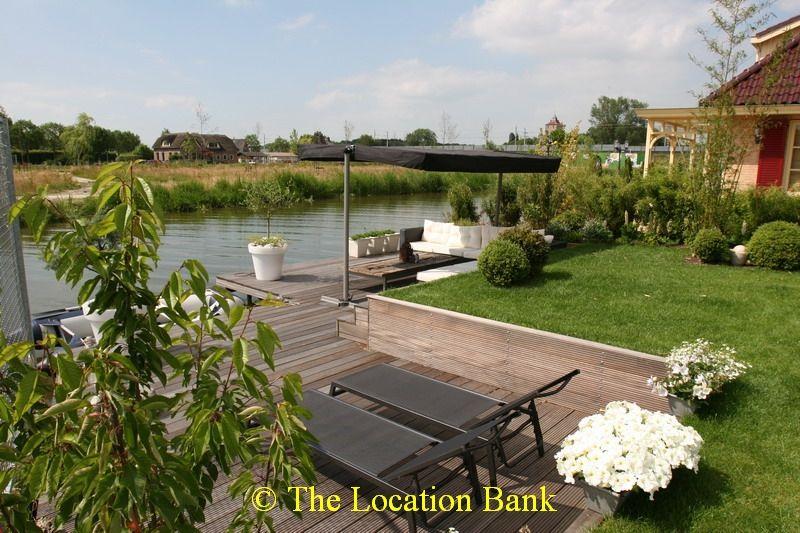 garden at the waterfront