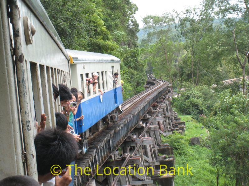 Train and Railway track