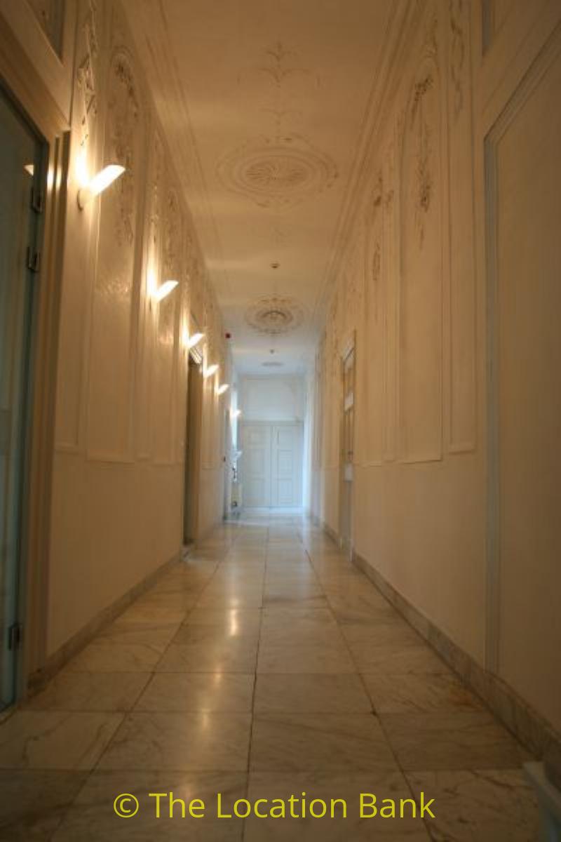 Marble hallway