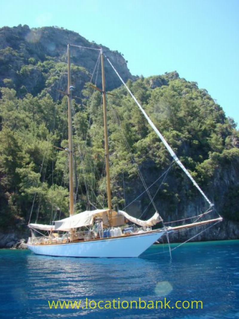 Sailing boat or yacht