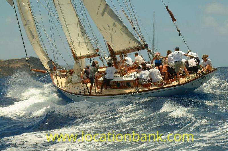 Sailing boat or yacht