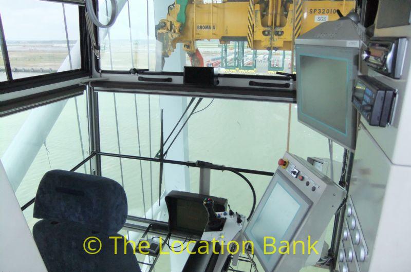 Crane control room