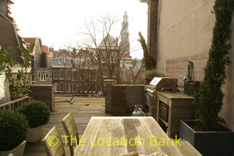 Dachterrasse mit cityview