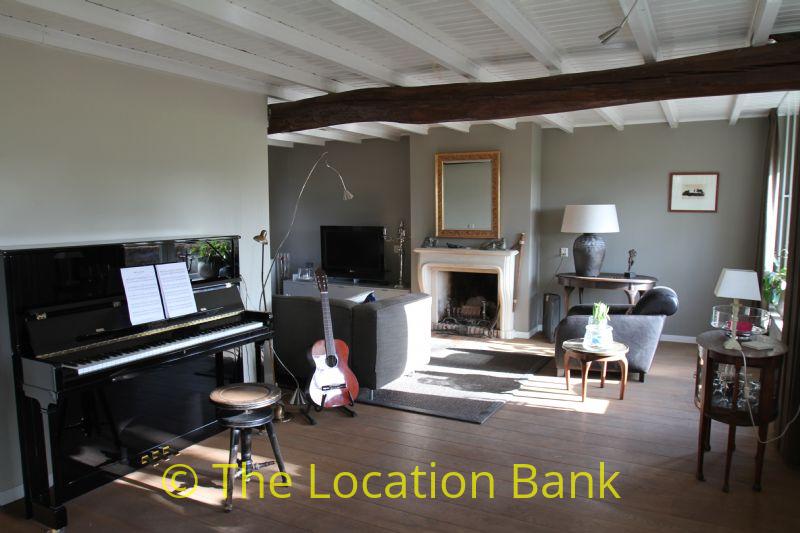 Wohnzimmer mit fireplace