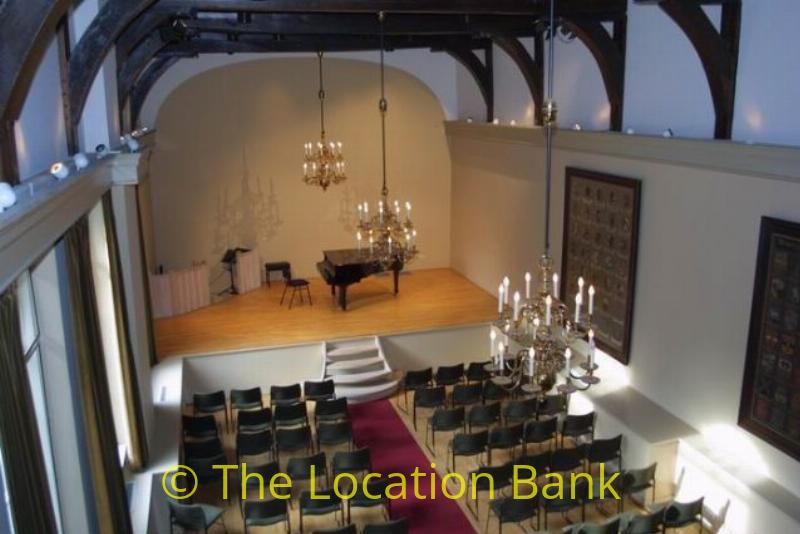 conert hall in ehemaligen monastry
