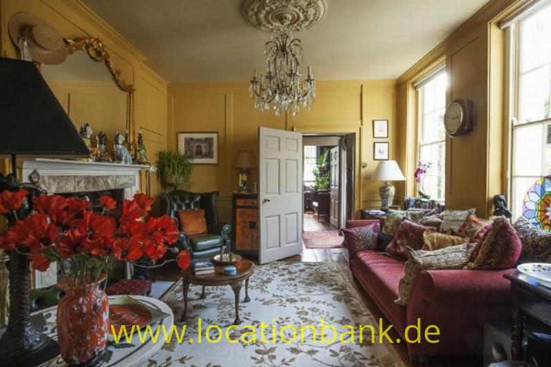 Wohnzimmer in british house