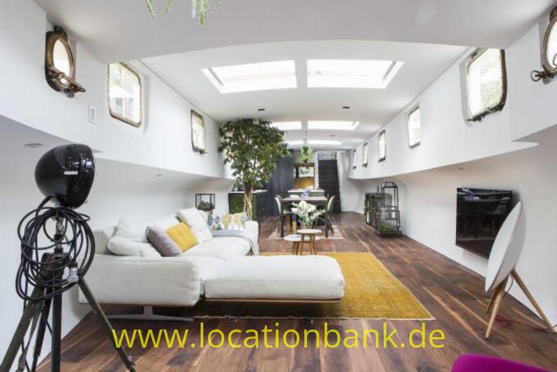Hausboot Wohnzimmer