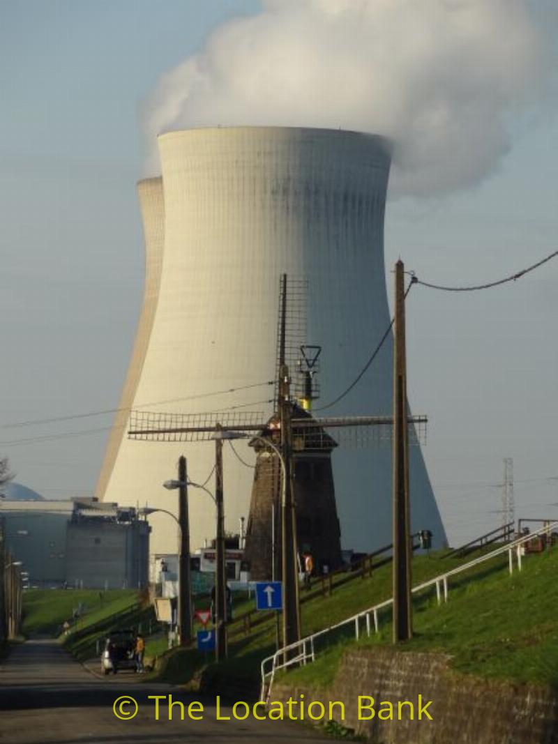 Windmill und Fabrik