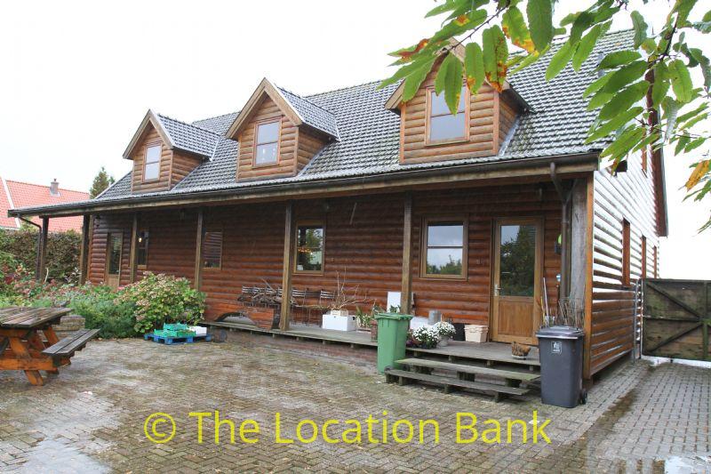 amerikanisch log cabin oder loghouse