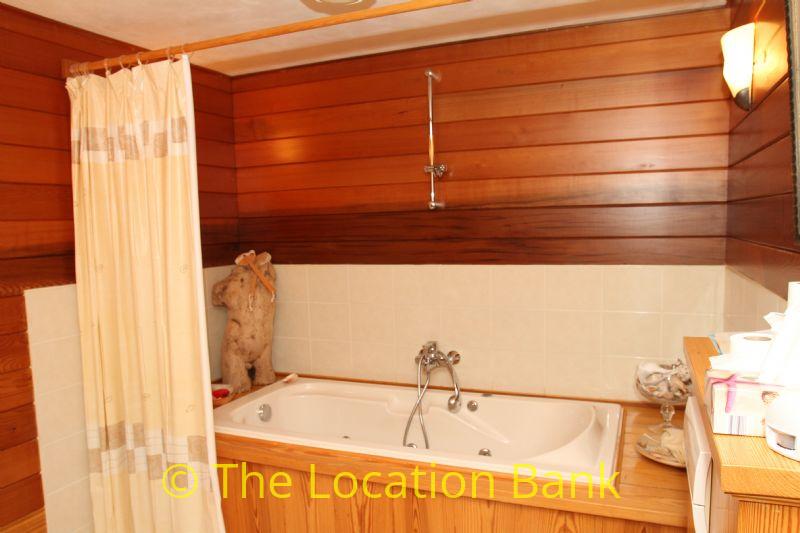wooden Badezimmer