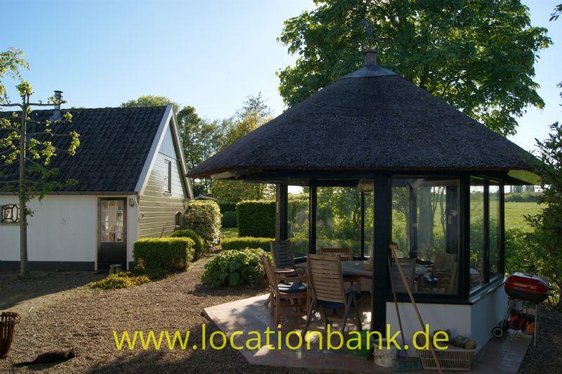 Garten mit tea house