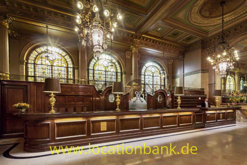 klassische Hotel reception
