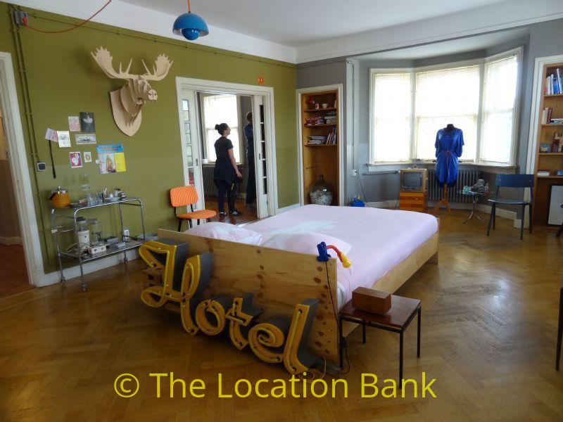 Hotel kamer en Wohnzimmer