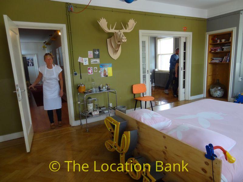 Hotel kamer en Wohnzimmer