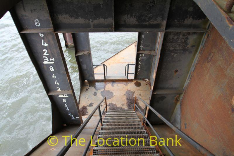 iron industrial Treppe