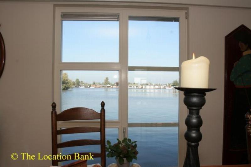 view from the Wohnzimmer on Hausboot