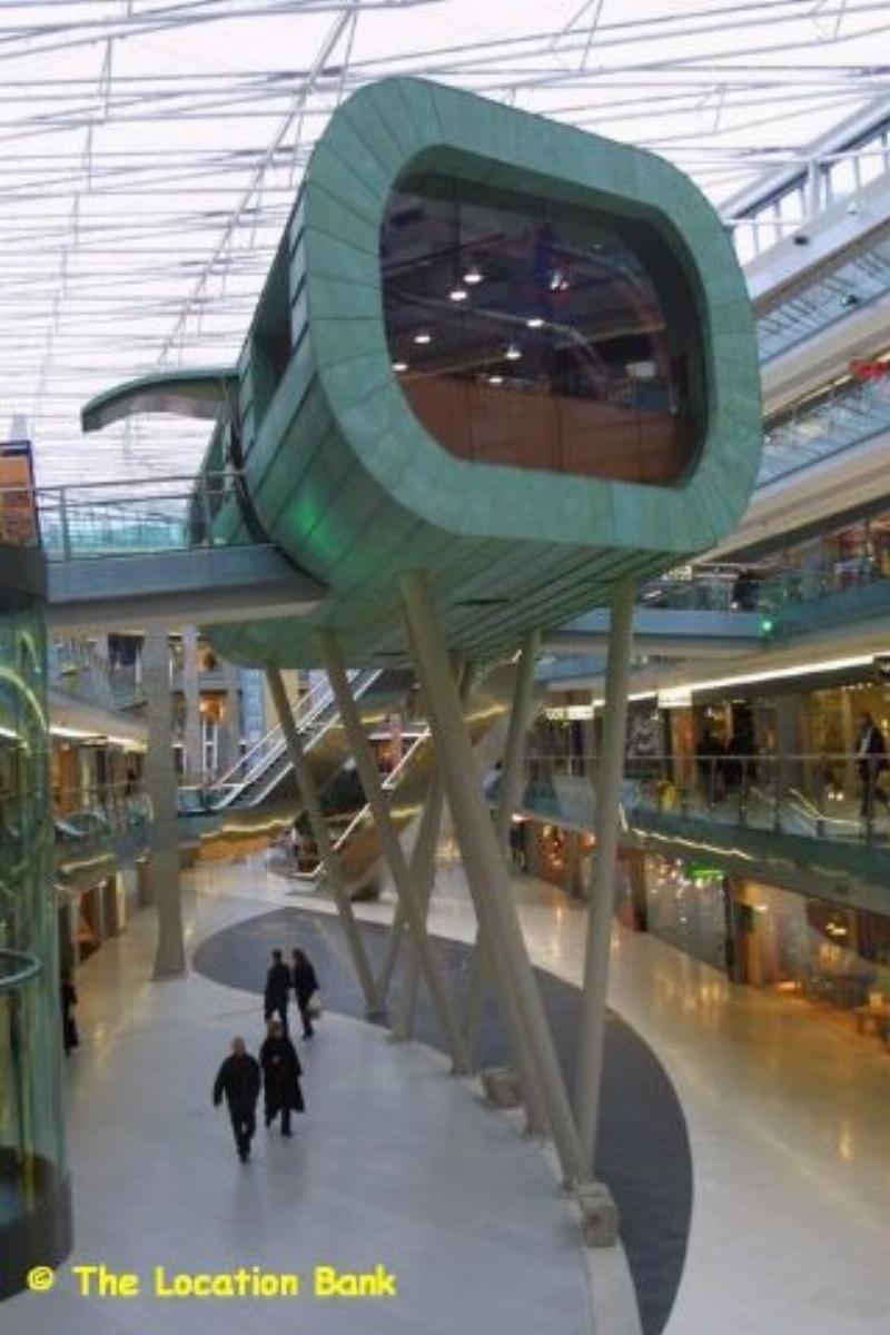 Moderne shopping mall