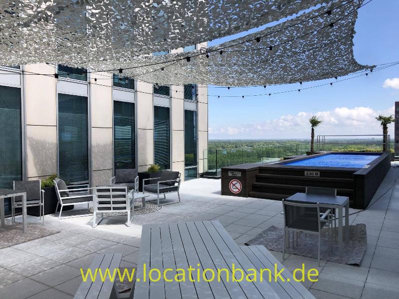 Dachterrasse mit schwimmbad