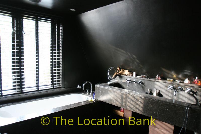 black Badezimmer