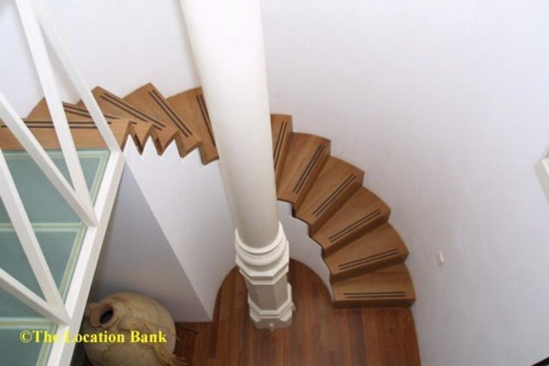 Treppe in a Dachboden