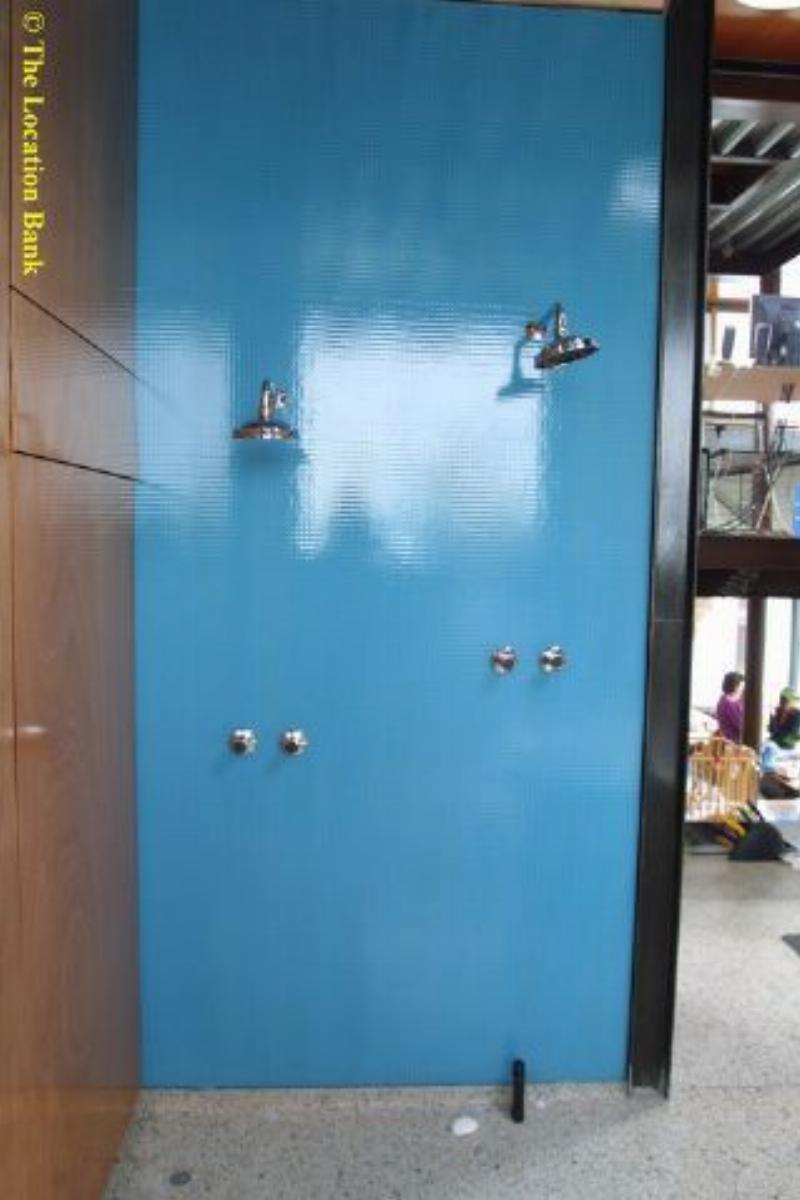 Moderne offene shower