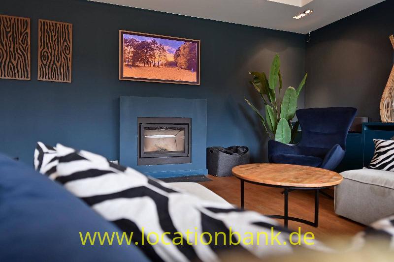 Blaue Wohnzimmer