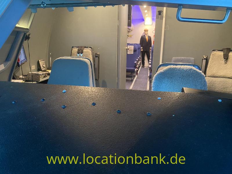 Durch schau vom Cockpit nach passagieren Teil