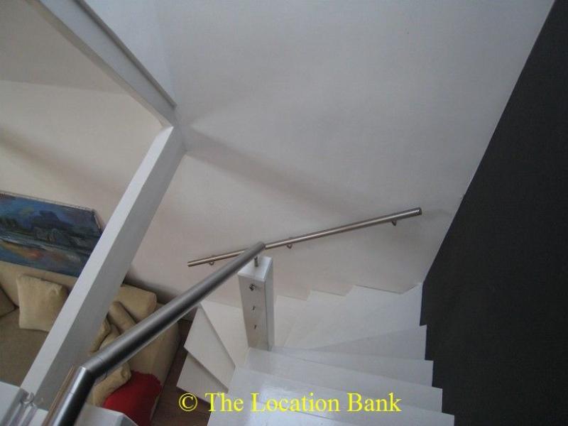 Treppe in Dachboden