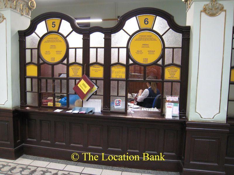 altmodischer Postamt