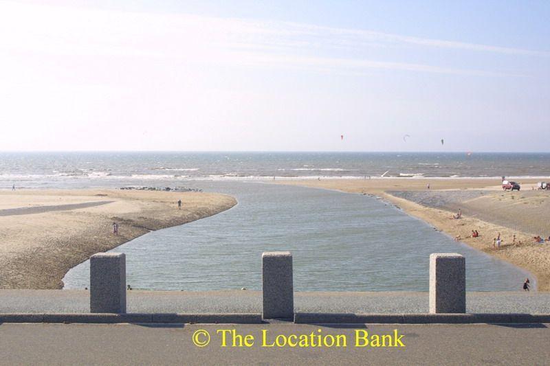 River water at coastline