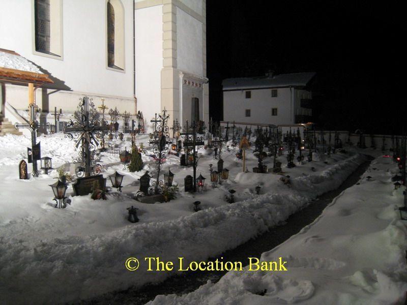 Friedhof in the snow